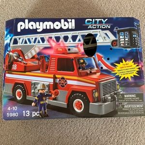 Playmobil city action fire truck